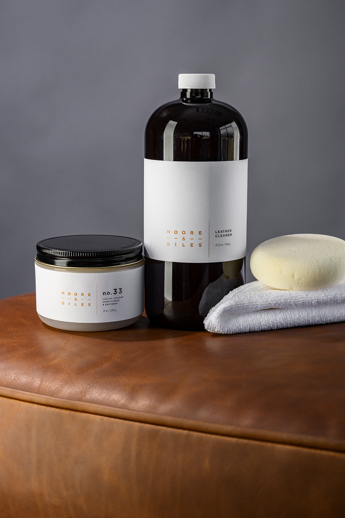 Moore & Giles Leather Cleaning Products